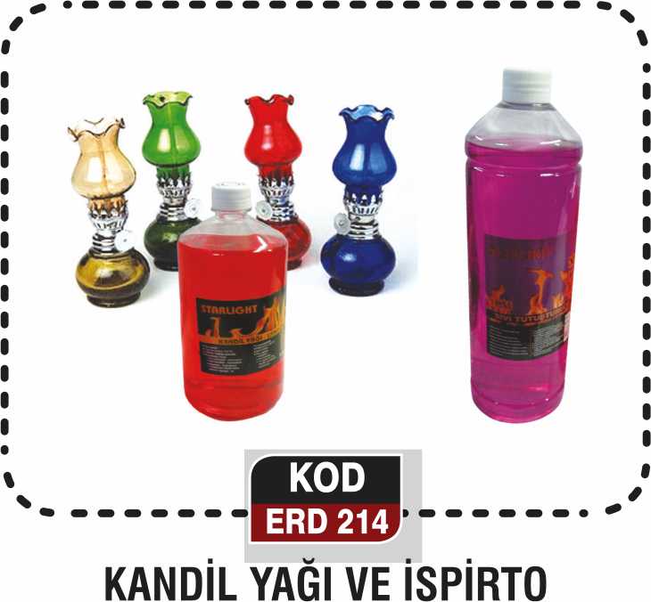 KANDİL YAĞI VE İSPİRTO ERD 214