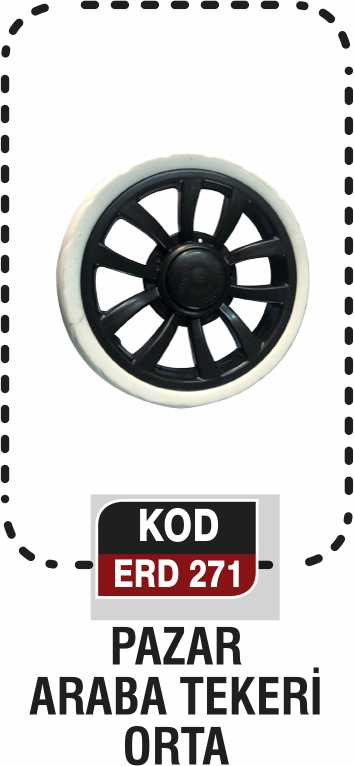 PAZAR ARABA TEKERİ ORTA ERD 271