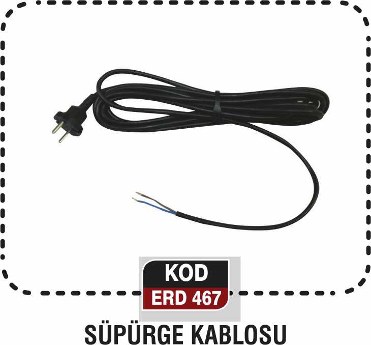 SÜPÜRGE KABLOSU ERD 467